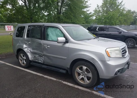 2014 Honda Pilot Ex-L из США, поврежденный, VIN 5FNYF4H79EB009136